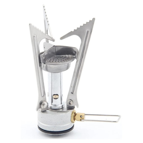 Горелка BRS Набір BRS-1 складний + балон різьбовий бутановий Quest, 450гр (BRS-1Q-G450) – BRS (вид 2)