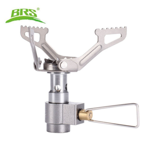 Горелка BRS Набір BRS-3000T титановий + балон різьбовий бутановий Quest, 450гр (BRS-3000TQ-G450) – BRS (вид 2)