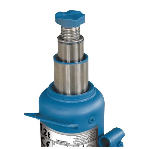 Домкрат GTM гідравлічний пляшковий 12т (240-590мм) двохштоковий (TH812001) – GTM (вид 1)