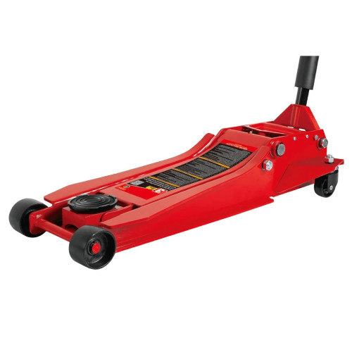 Домкрат GTM підкатний 3т,низькопрофільний (85-610мм) подвійна помпа (TZ830009) – GTM