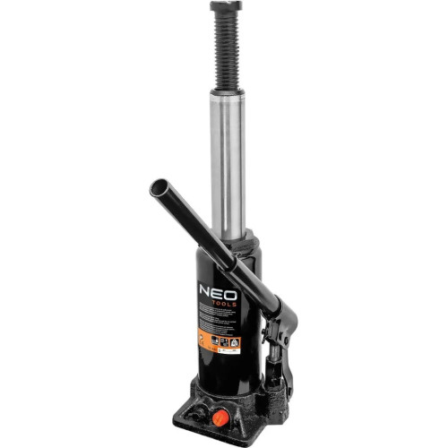 Домкрат Neo Tools гидравлический бутылочный 3т, 195-370мм (10-451) – Neo Tools