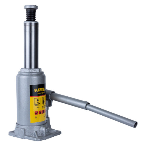 Домкрат Sigma гидравлический бутылочный 10т H 200-385мм (6106101) – Sigma (вид 2)