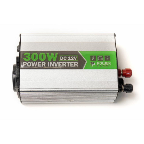 Автомобільний інвертор 12V/220V 300W, USB 5V 1A, HYM300-122 PowerPlant (KD00MS0001) – PowerPlant