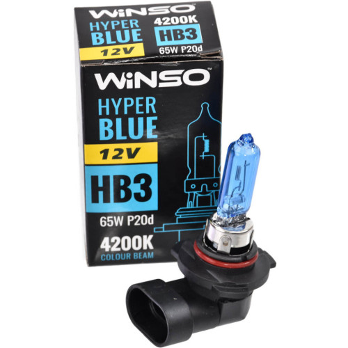 Автолампа WINSO HB3 HYPER BLUE 4200K 65W (712510) – Winso (вид 2)