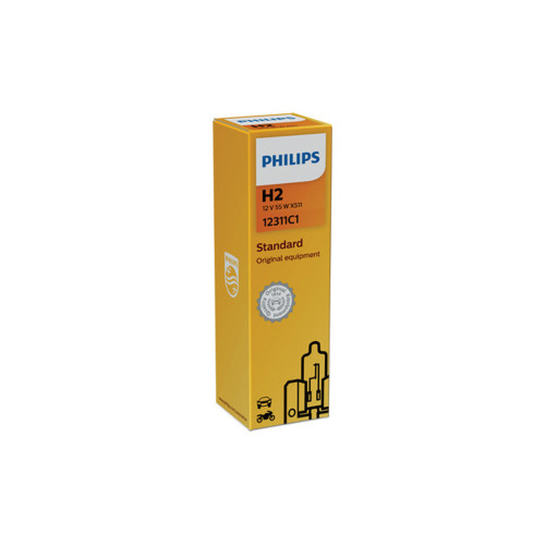 Автолампа Philips галогенова 55W (12311 C1) – PHILIPS