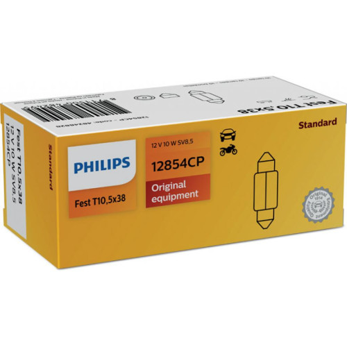 Автолампа Philips 10W (12854 CP) – PHILIPS (вид 1)