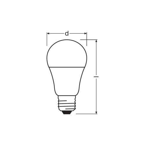 Автолампа Osram LED лампа побутова (8543709000) (OS CLA60-095/840VL) – OSRAM (вид 1)