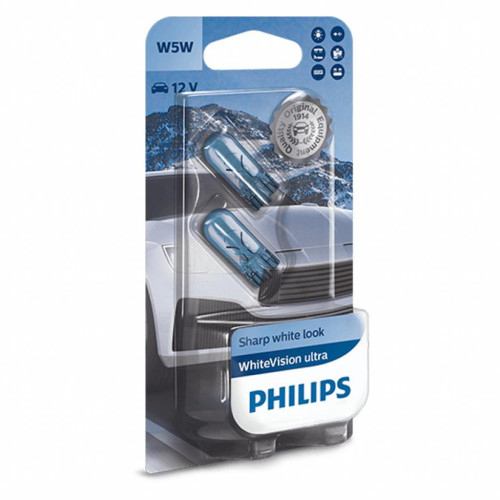 Автолампа Philips 5W (12961WVUB2) – PHILIPS (вид 1)