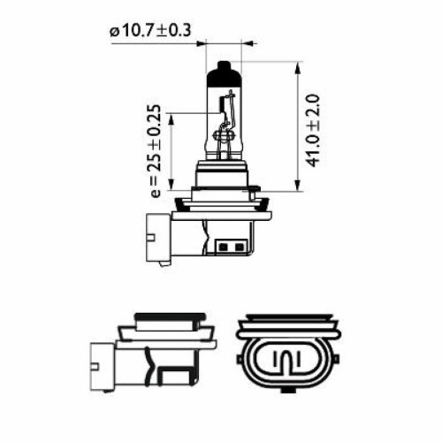 Автолампа Philips галогенова 55W (12362 LLECO B1) – PHILIPS (вид 2)