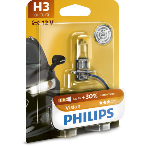 Автолампа Philips 12336PRB1 H3 12V 55W (3424) – PHILIPS (вид 1)