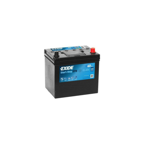 Акумулятор автомобільний EXIDE START-STOP EFB 60A (EL604) – EXIDE