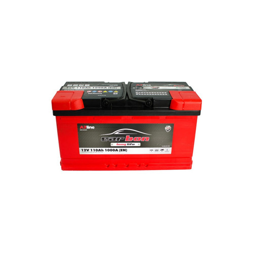 Аккумулятор автомобильный CARBON 110 Ah/12V Euro (CRB110-00) – CARBON