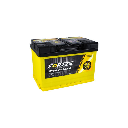 Акумулятор автомобільний FORTIS 80 Ah/12V Euro (FRT80-00) – FORTIS