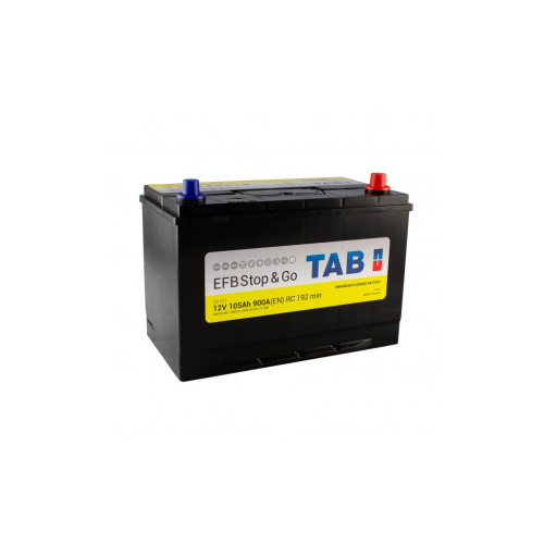 Акумулятор автомобільний TAB 105 Ah/12V Polar S EFB JIS Euro (212 005) – TAB