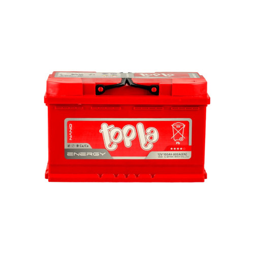 Аккумулятор автомобильный Topla 100 Ah/12V Energy короткий (108 000) – Topla