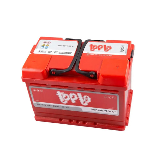 Аккумулятор автомобильный Topla 75 Ah/12V Energy Euro 750A (108 075) – Topla (вид 2)