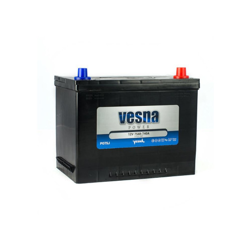 Акумулятор автомобільний Vesna 75 Ah/12V Vesna Japan Euro (415 875) – Vesna (вид 1)