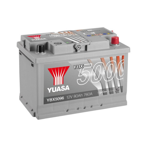Акумулятор автомобільний Yuasa 12V 80Ah Silver High Performance Battery (YBX5096) – Yuasa