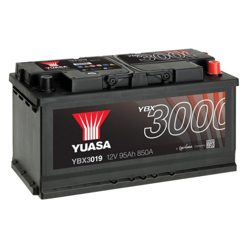 Акумулятор автомобільний Yuasa 12V 95Ah SMF Battery (YBX3019) – Yuasa