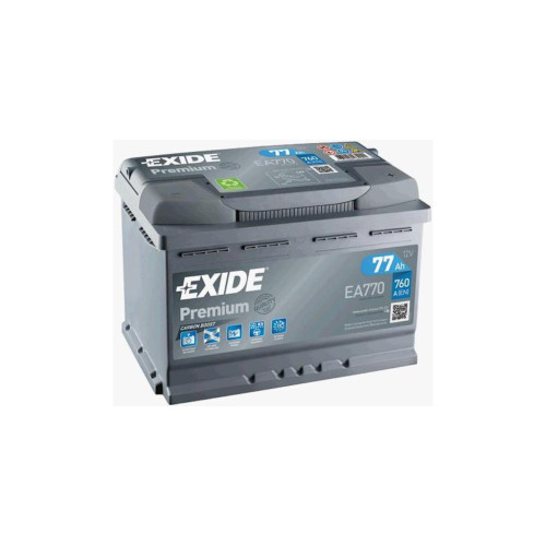 Акумулятор автомобільний EXIDE PREMIUM 77A (EA770) – EXIDE
