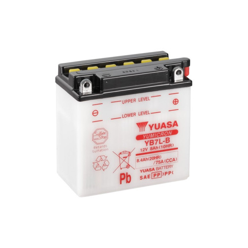 Аккумулятор автомобильный Yuasa 12V 8,4Ah YuMicron Battery (YB7L-B) – Yuasa