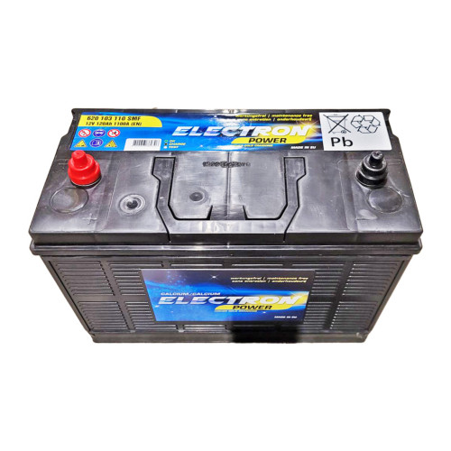 Аккумулятор автомобильный ELECTRON TRUCK HD SMF 120Ah клеми по центру (1100EN) (620 103 110 SMF) – ELECTRON