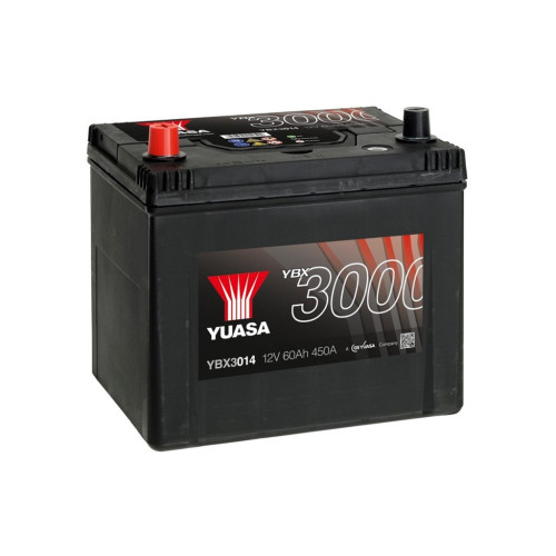 Акумулятор автомобільний Yuasa 12V 60Ah SMF Battery (YBX3014) – Yuasa