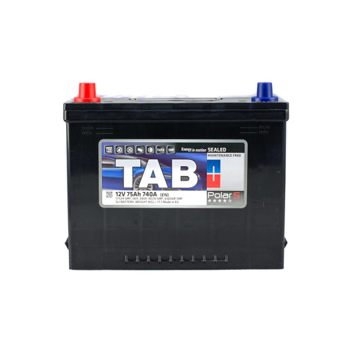 Аккумулятор автомобильный TAB 75 Ah/12V Polar S Japan (246 775) – TAB