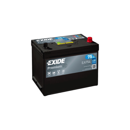 Акумулятор автомобільний EXIDE PREMIUM 75A (EA754) – EXIDE