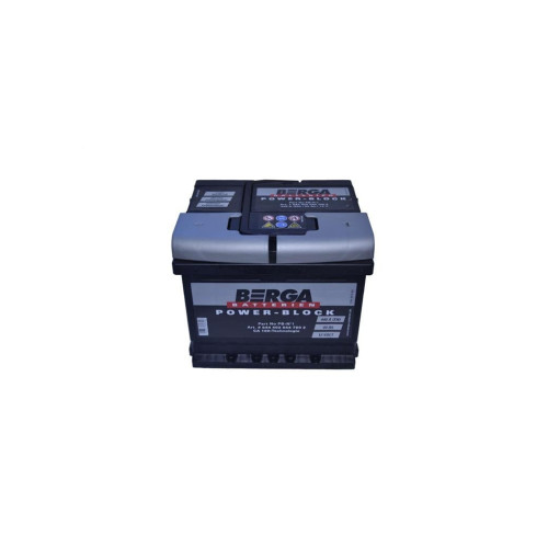 Акумулятор автомобільний Berga Power Block 44Ah Н Ев (-/+) (440EN) (5444020447502) – Berga