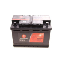 Аккумулятор автомобильный EUROREPAR EFB Stop & Start 70Ah 720A R+ (1620012580)