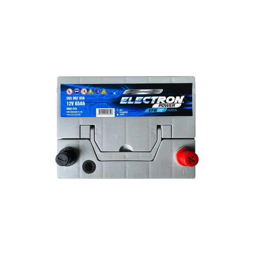 Аккумулятор автомобильный ELECTRON START-STOP EFB 65Ah ASIA Ев (-/+) (560EN) (565002056) – ELECTRON (вид 2)