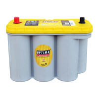 Аккумулятор автомобильный Optima YellowTop AGM 75Ah (+/-) (975EN) (851187000)