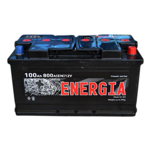 Аккумулятор автомобильный ENERGIA 100Ah (000022392) – ENERGIA