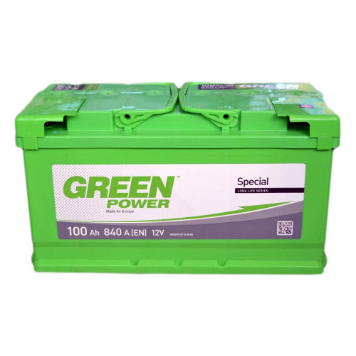 Акумулятор автомобільний GREEN POWER 100Аh (000022364) – GREEN POWER