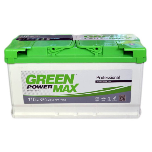 Аккумулятор автомобильный GREEN POWER MAX 110Аh (000022370) – GREEN POWER