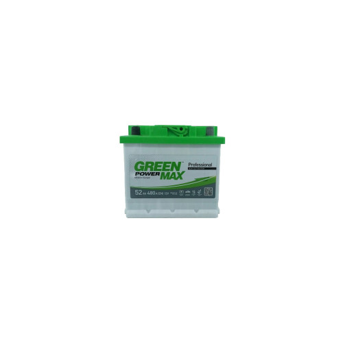 Акумулятор автомобільний GREEN POWER MAX 52Аh (000022379) – GREEN POWER