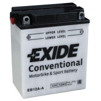 Аккумулятор автомобильный EXIDE CONVENTIONAL 12Ah (+/-) (165EN) (EB12A-A)