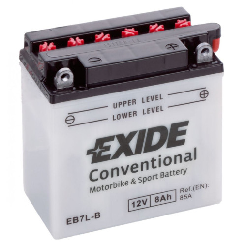Аккумулятор автомобильный EXIDE CONVENTIONAL 8Ah Ев (-/+) (85EN) (EB7L-B) – EXIDE