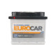 Аккумулятор автомобильный EUROCAR 6СТ-52АЗ (1) (+/-) (L1) 480А 12V (E)