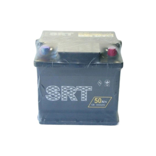 Акумулятор автомобільний SRT 6СТ-50АЗ (1) (+/-) (L1) 400А 12V (E) – SRT