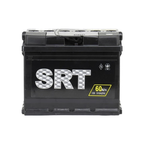 Аккумулятор автомобильный SRT 6СТ-60АЗ (0) (-/+) (L2) 510А 12V – SRT