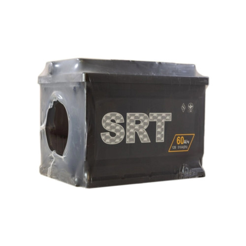 Аккумулятор автомобильный SRT 6СТ-60АЗ (0) (-/+) (L2) 510А 12V – SRT (вид 1)