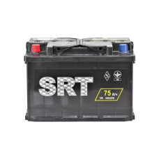 Аккумулятор автомобильный SRT 6СТ-75АЗ (0) (-/+) (L3) 640А 12V (E)