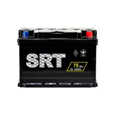 Аккумулятор автомобильный SRT 6СТ-75АЗ (1) (+/-) (L3) 640А 12V (E)