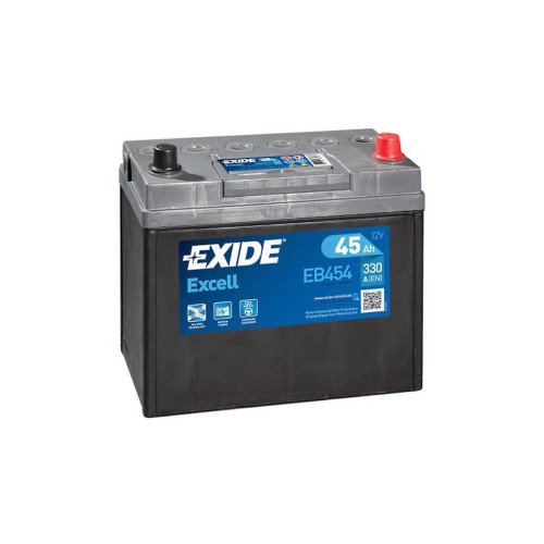 Акумулятор автомобільний EXIDE EXCELL 45A (EB454) – EXIDE
