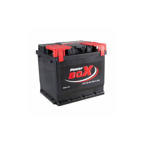 Акумулятор автомобільний PowerBox 50 Аh/12V А1 Euro (SLF050-00) – PowerBox (вид 1)
