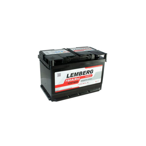 Аккумулятор автомобильный LEMBERG 78 Аh/12V (LB78-0) – LEMBERG