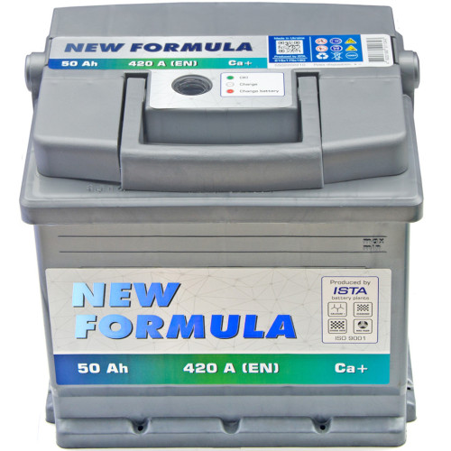 Аккумулятор автомобильный NEW FORMULA 50Ah (+/-) 420EN (5502202210) – NEW FORMULA (вид 1)
