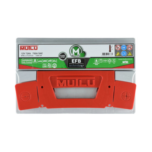 Аккумулятор автомобильный MUTLU 6СТ-72 (0) EFB.L3.72.072.A – MUTLU (вид 2)